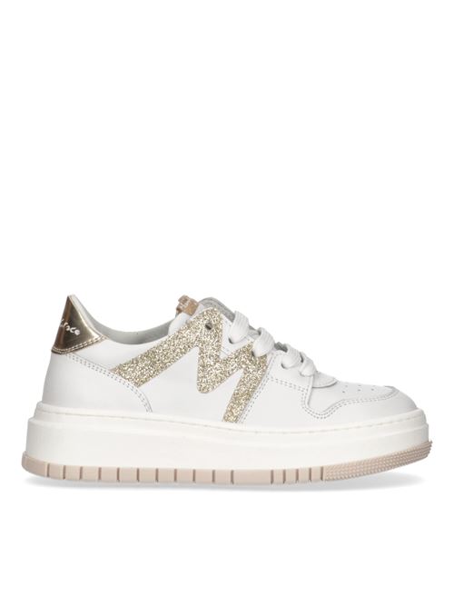 Sneakers con lacci Junior MANILA GRACE | 60709BIANCO PLATINO##